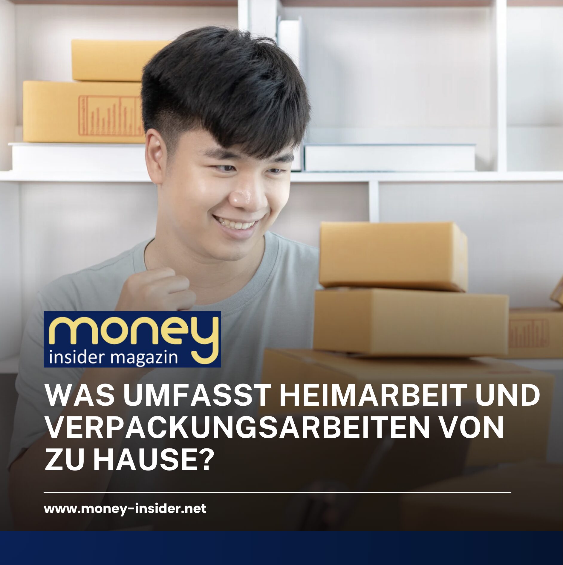 Was umfasst Heimarbeit und Verpackungsarbeiten von zu Hause?